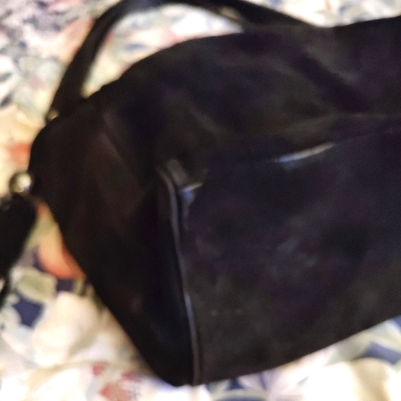 CHANEL Black Suede Tassel Shoulder Bag - Picture 9 of 15